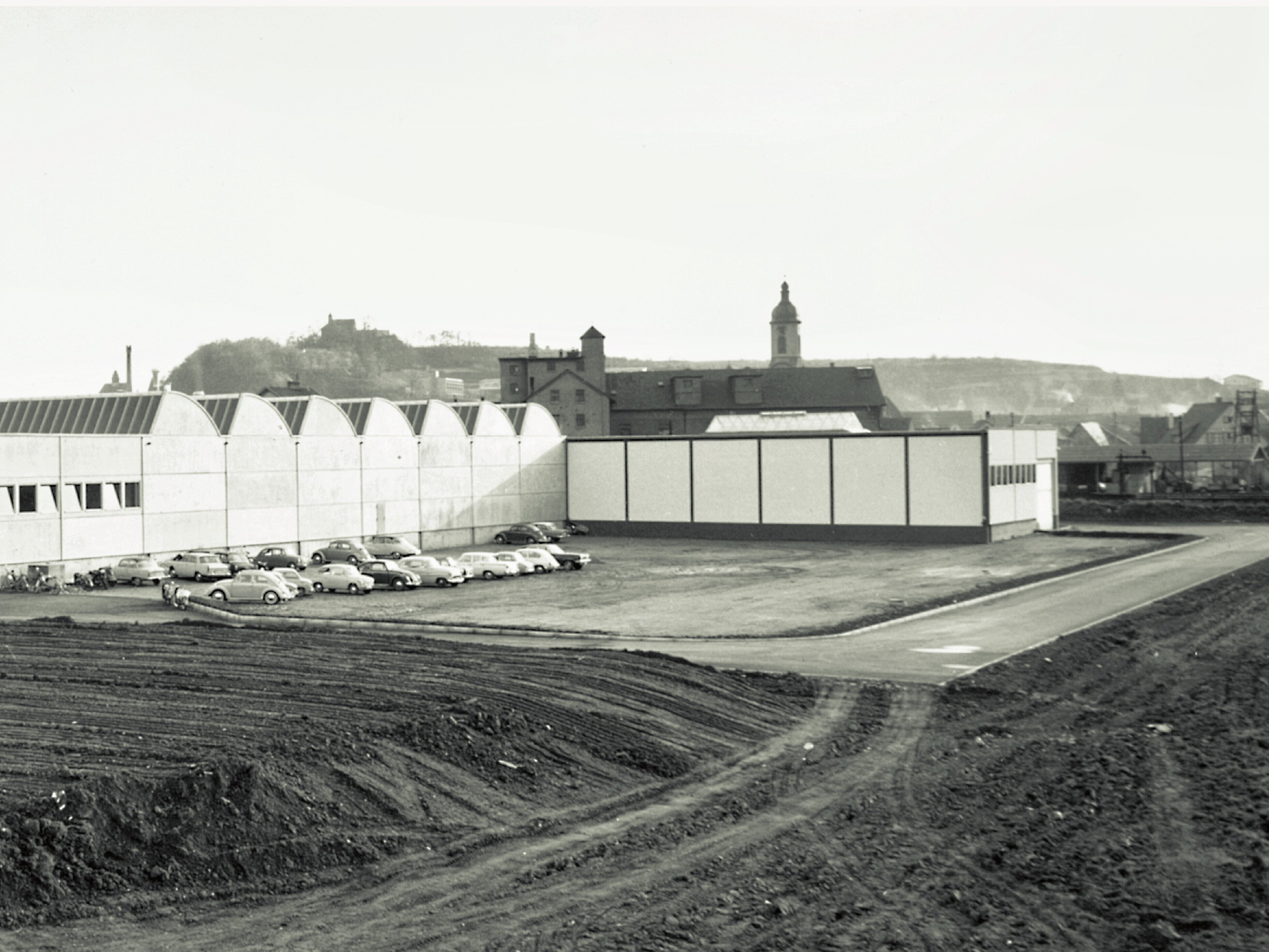 old photo of zehnder hall 