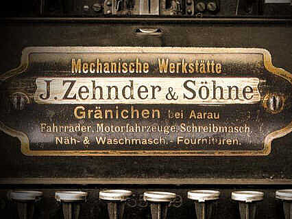 sing of J. Zehnder and soehne company